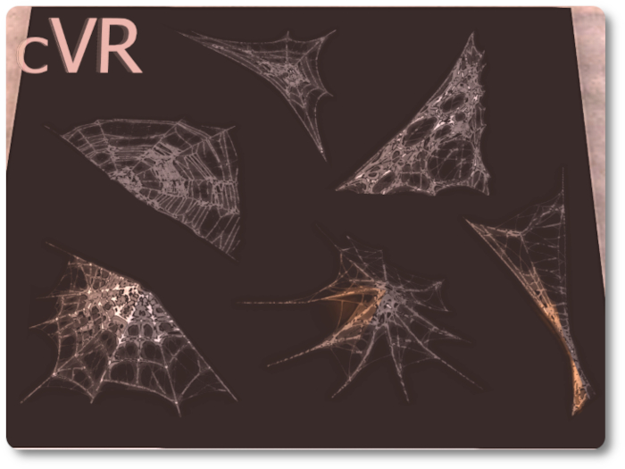 Second Life Marketplace cVR Cobwebs box